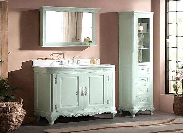 Country Banyo Dolabı Modelleri