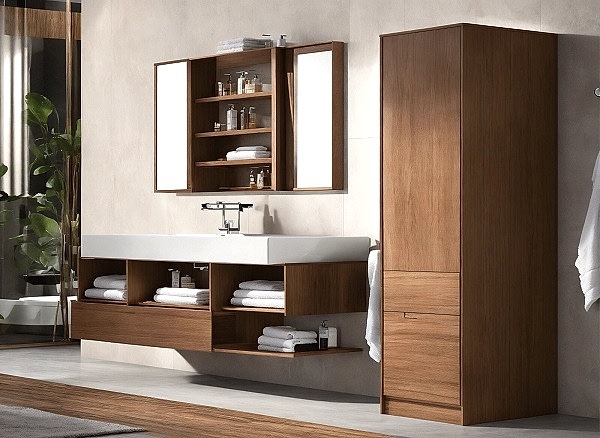 Lüks Banyo Dolabı Modelleri